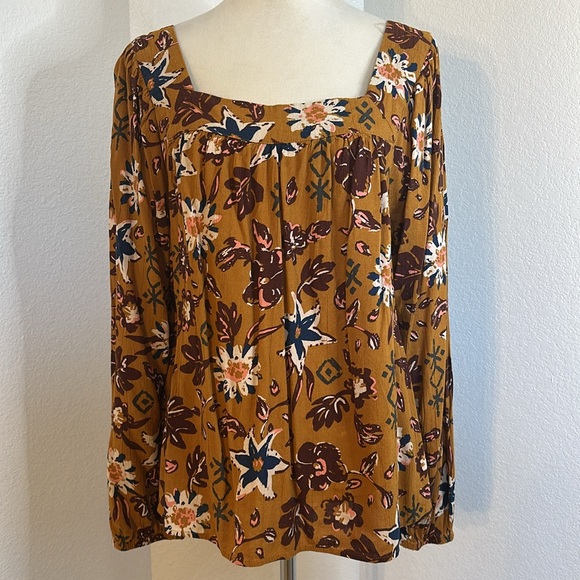 Sonoma Goods For Life® Square Neck Puff Sleeve Top Size X-Large NWOT - Picture 10 of 11